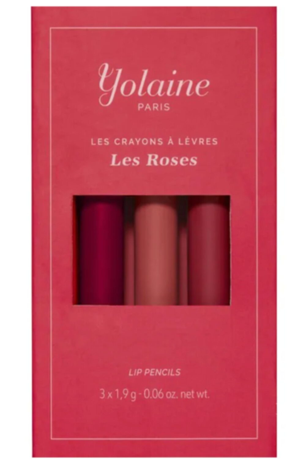 Yolaine - Les crayons à lèvres – Les Roses La boîte de crayons à lèvres Les Roses