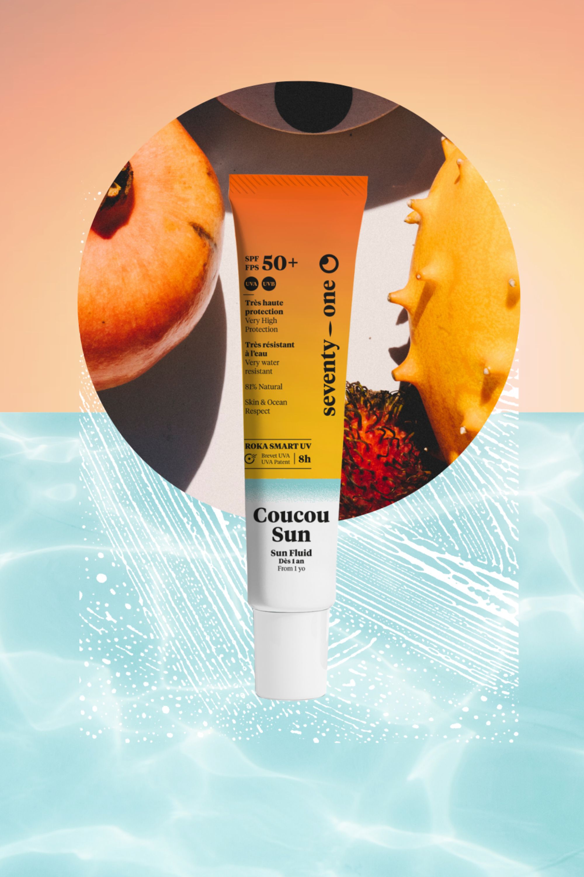 Crème solaire Coucou Sun SPF50+