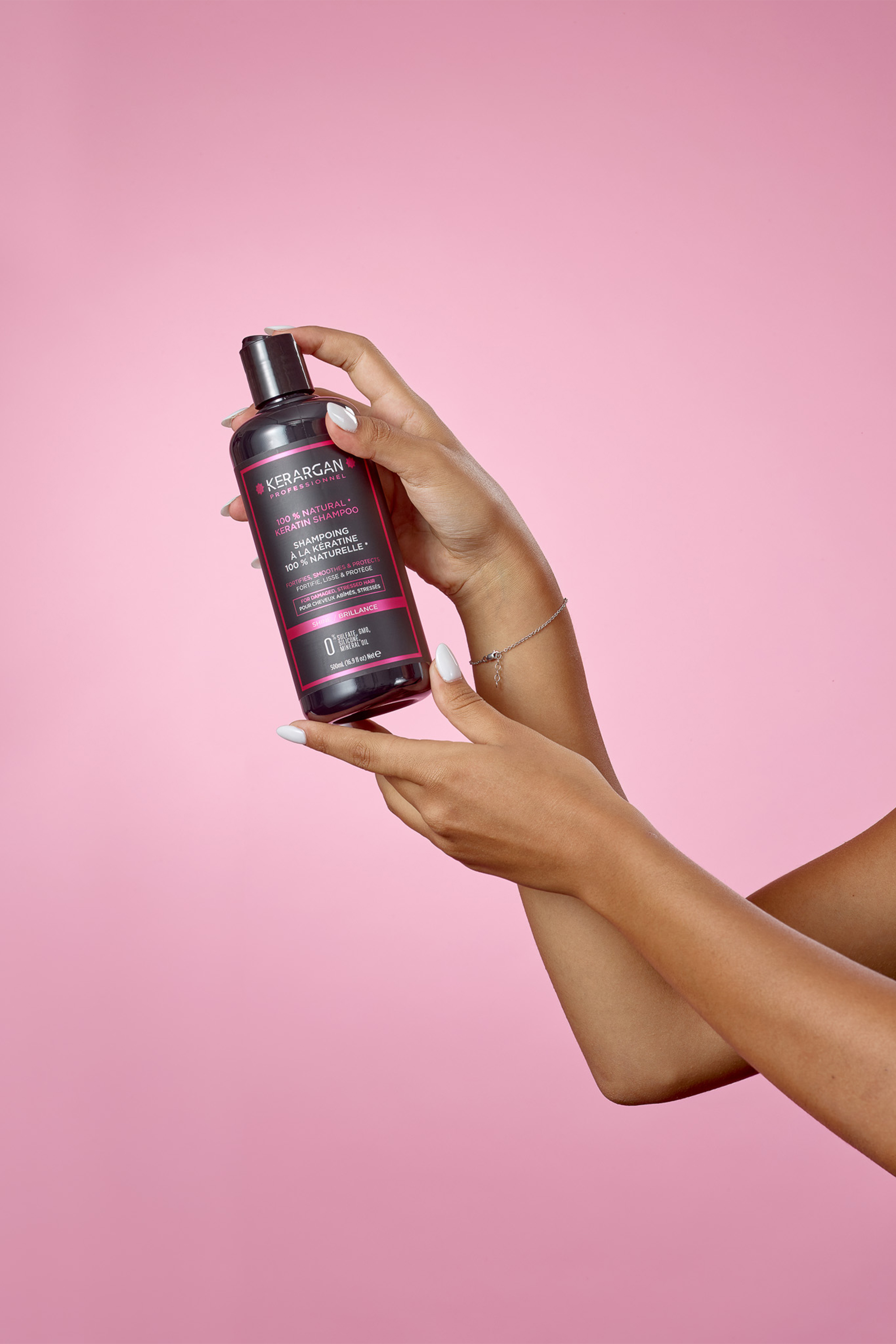 Shampoing ultra réparateur à la kératine