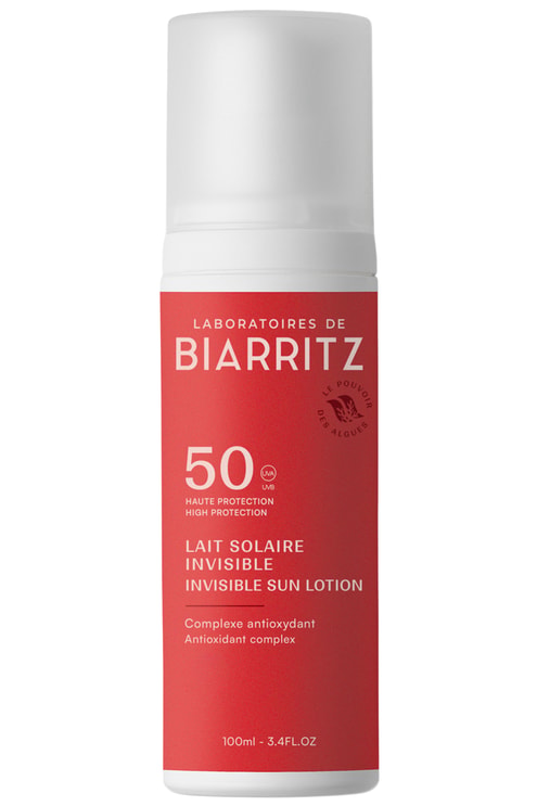 Lait solaire invisible SPF50 visage & corps