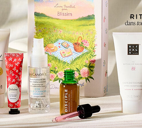 Trousse De Toilette Surprise Blissim - 10 Produits Beauté à Découvrir - Neuf Sous Emballage Vanity
