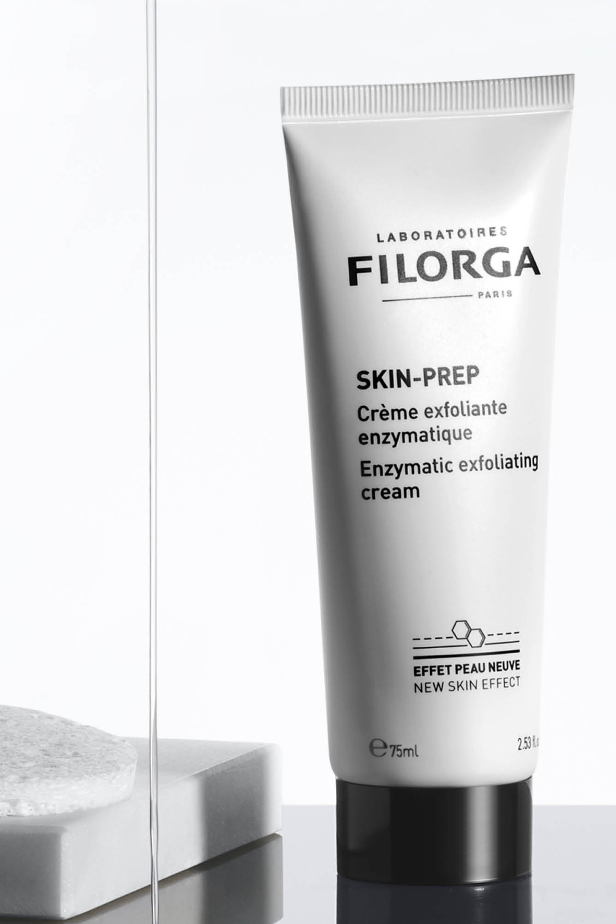 Crème exfoliante enzymatique visage