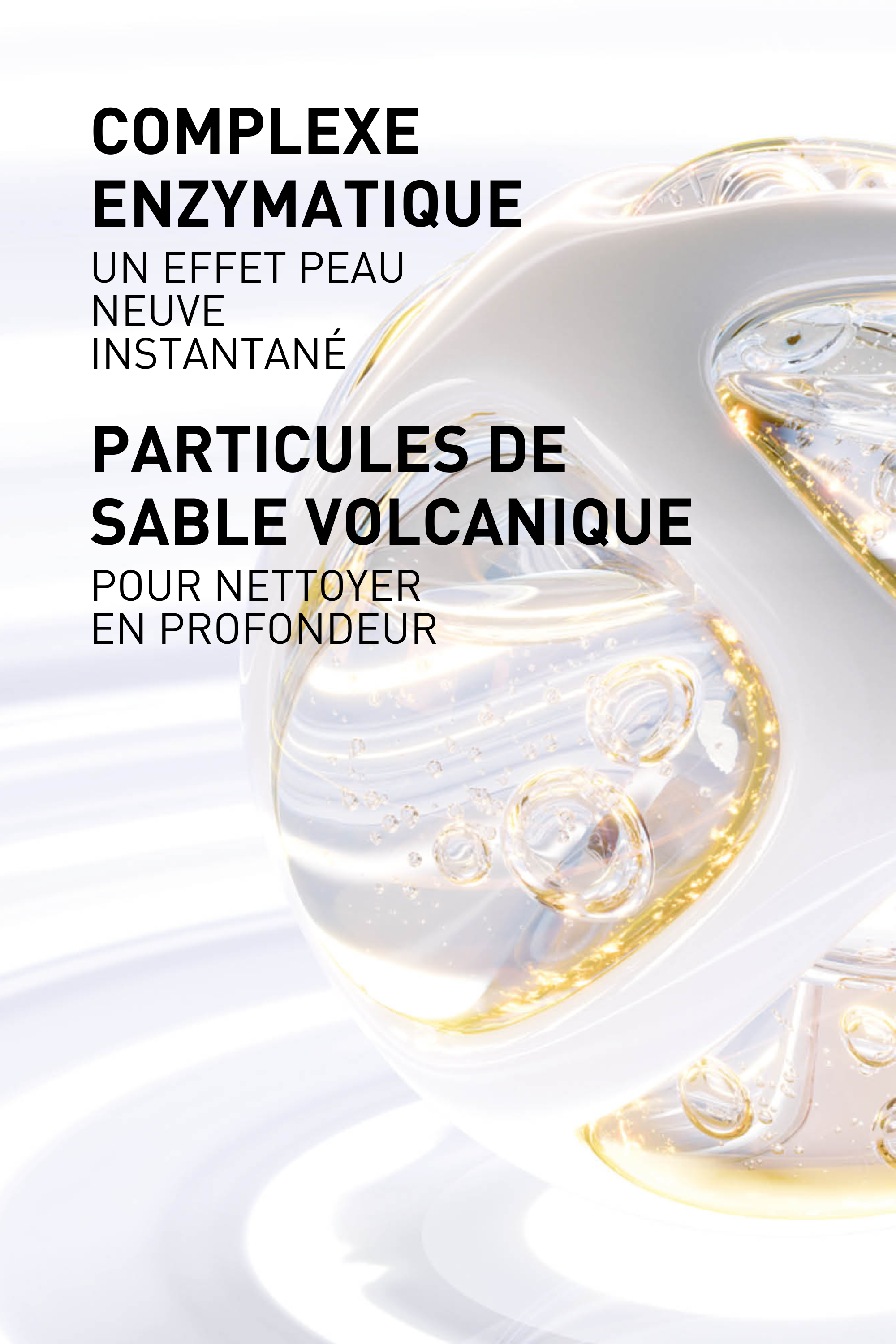 Crème exfoliante enzymatique visage