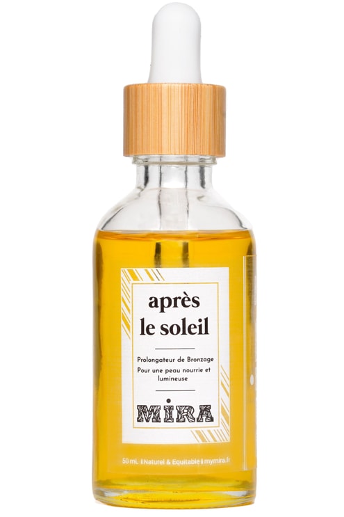 L’huile après-soleil prolongatrice de bronzage