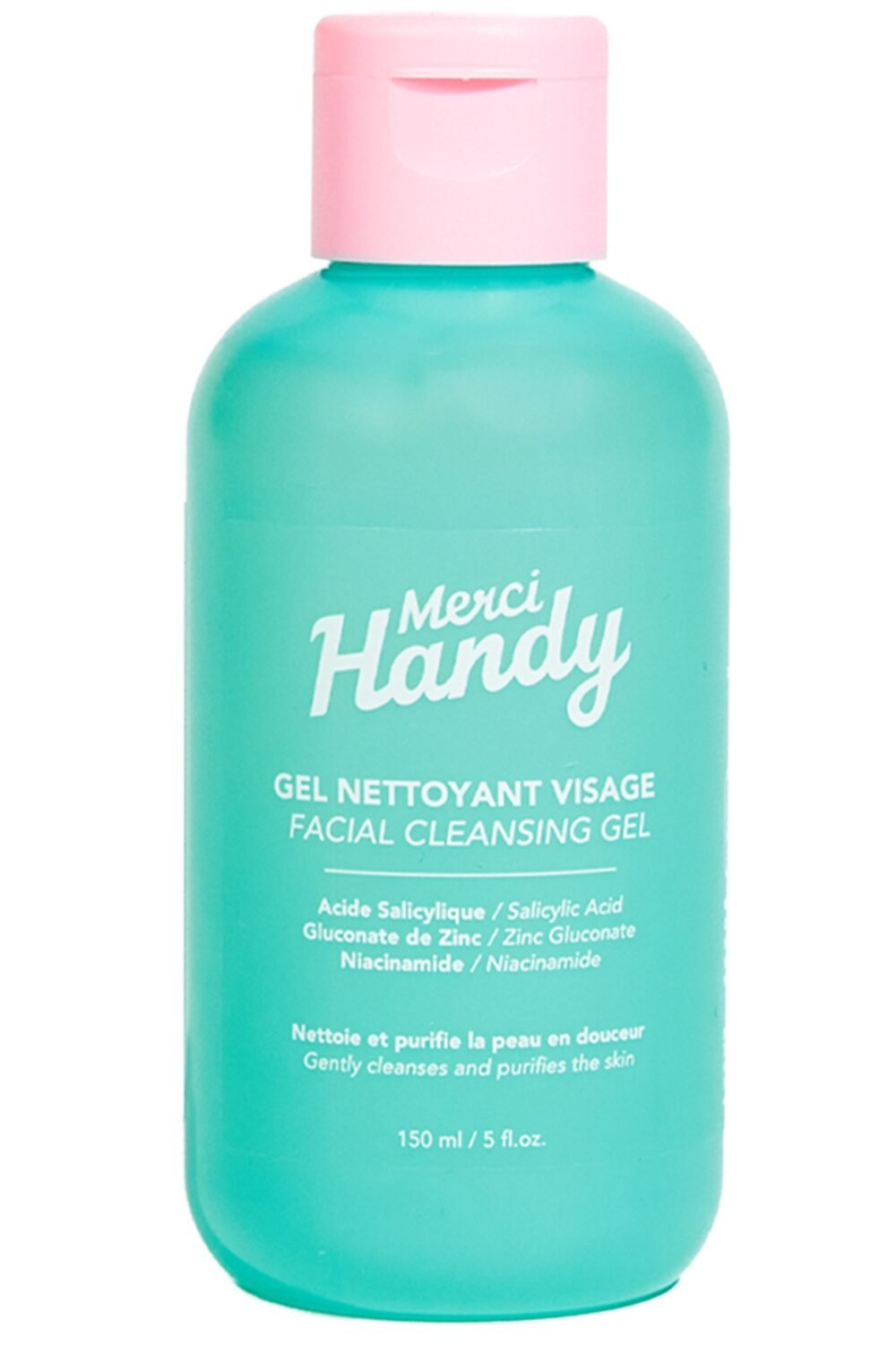 Gel nettoyant visage naturel