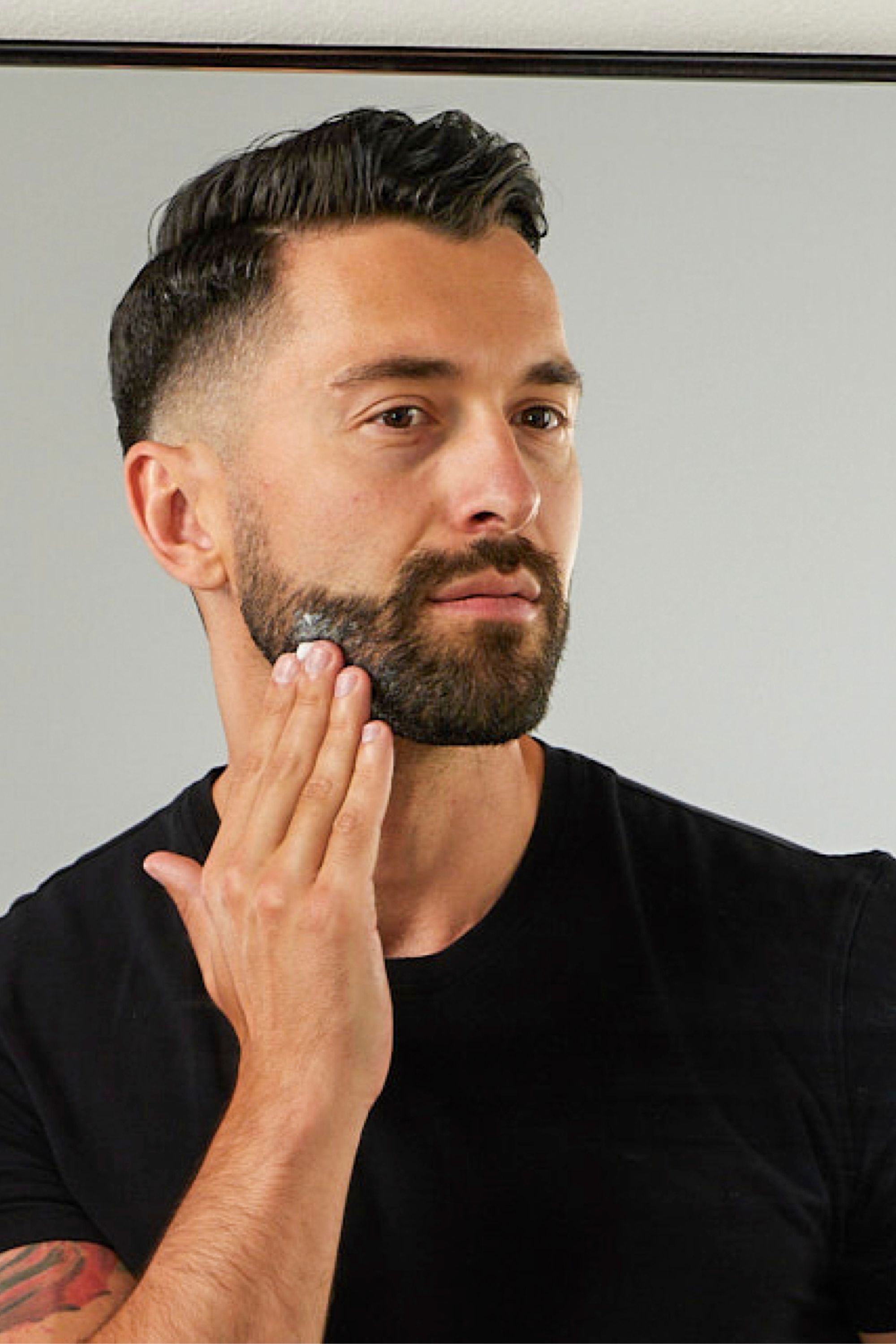 Crème hydratante pour barbe