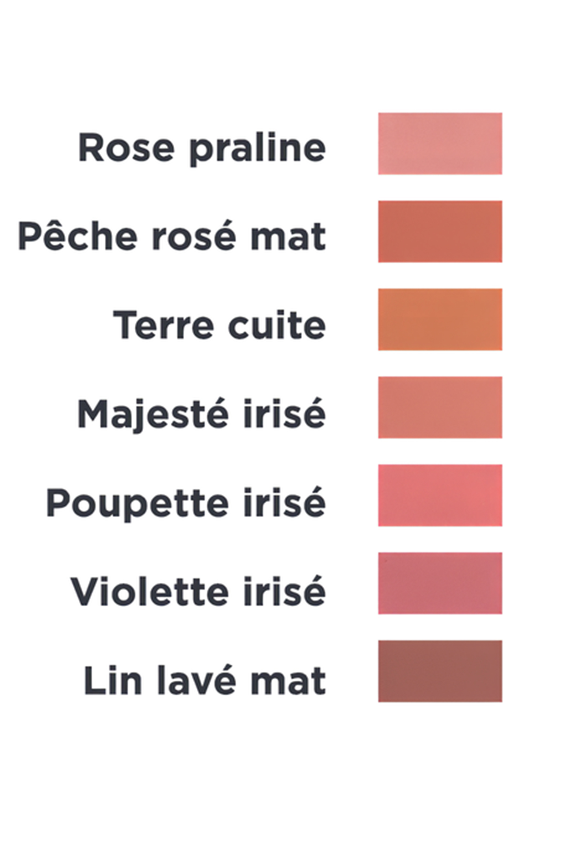 Pêche rosé mat