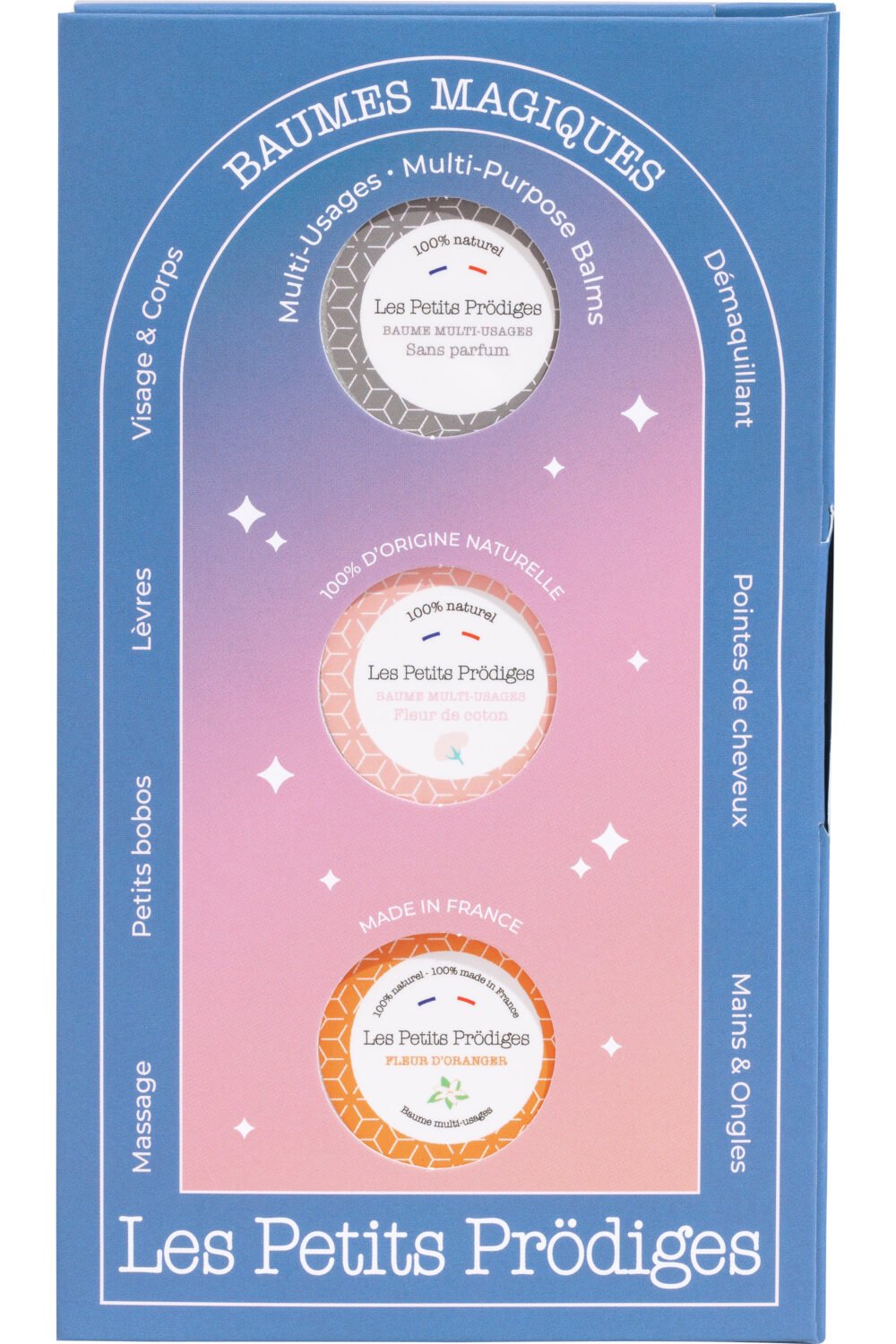 Coffret trio baumes mlulti-usages