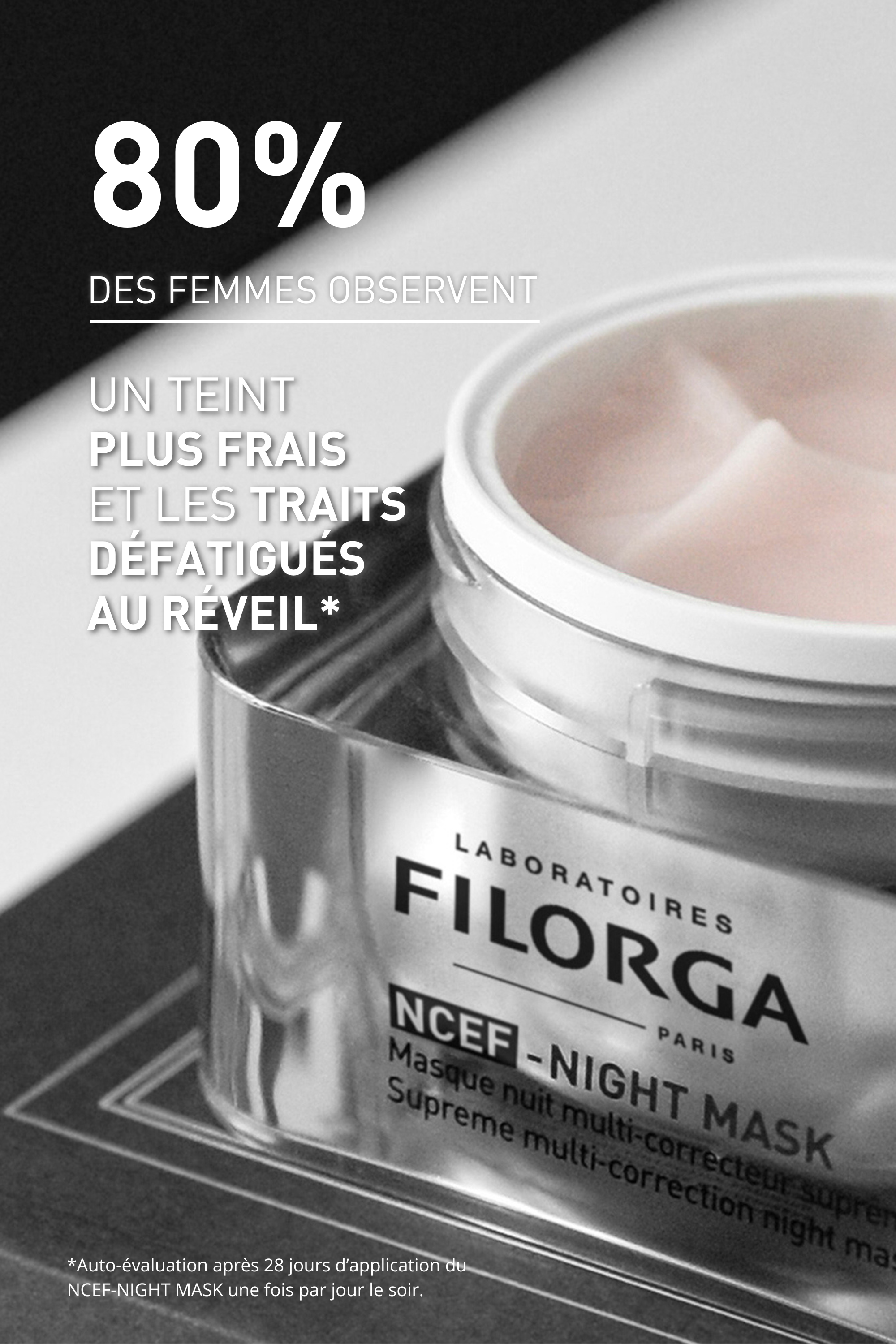 Masque de nuit anti-âge NCEF