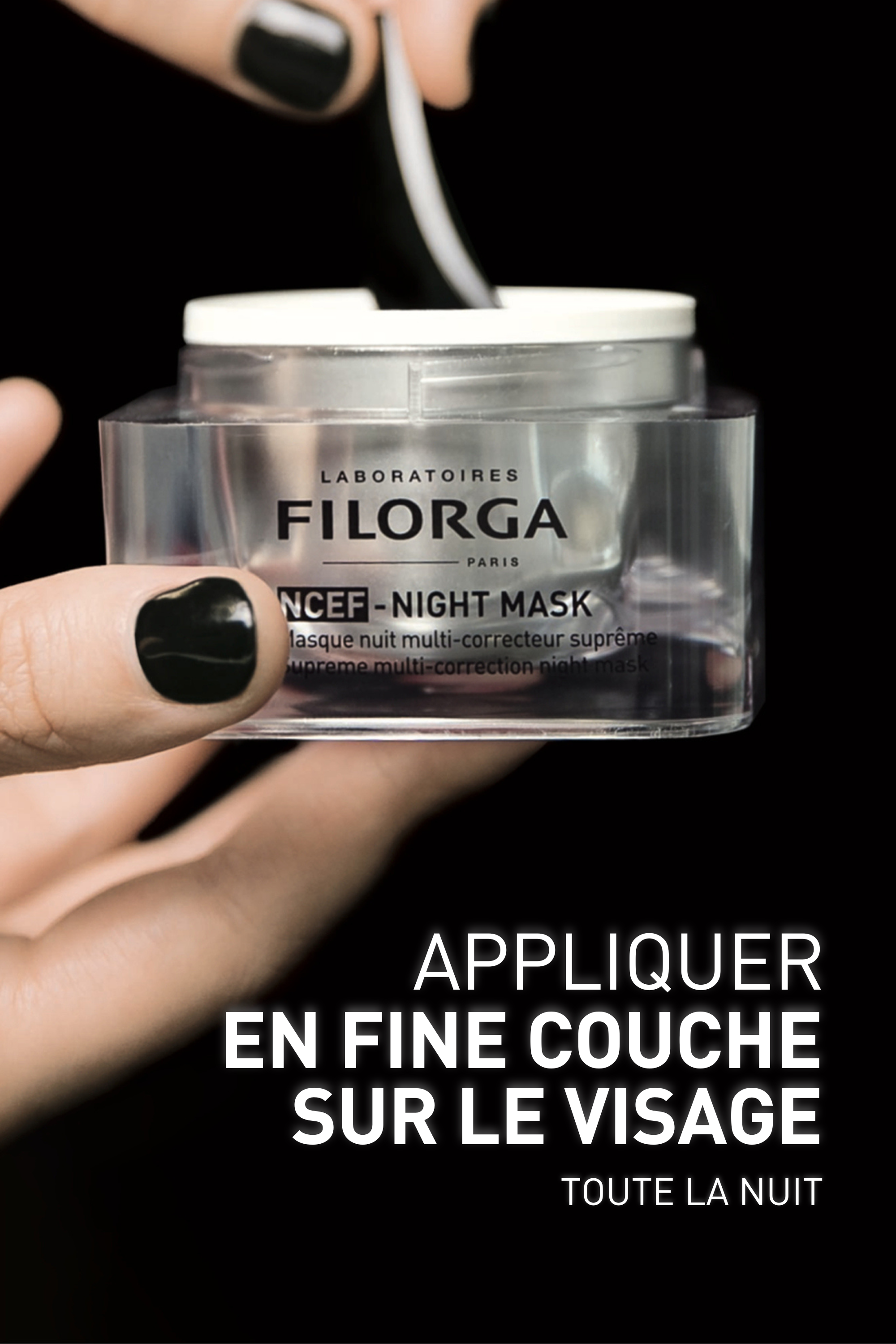 Masque de nuit anti-âge NCEF