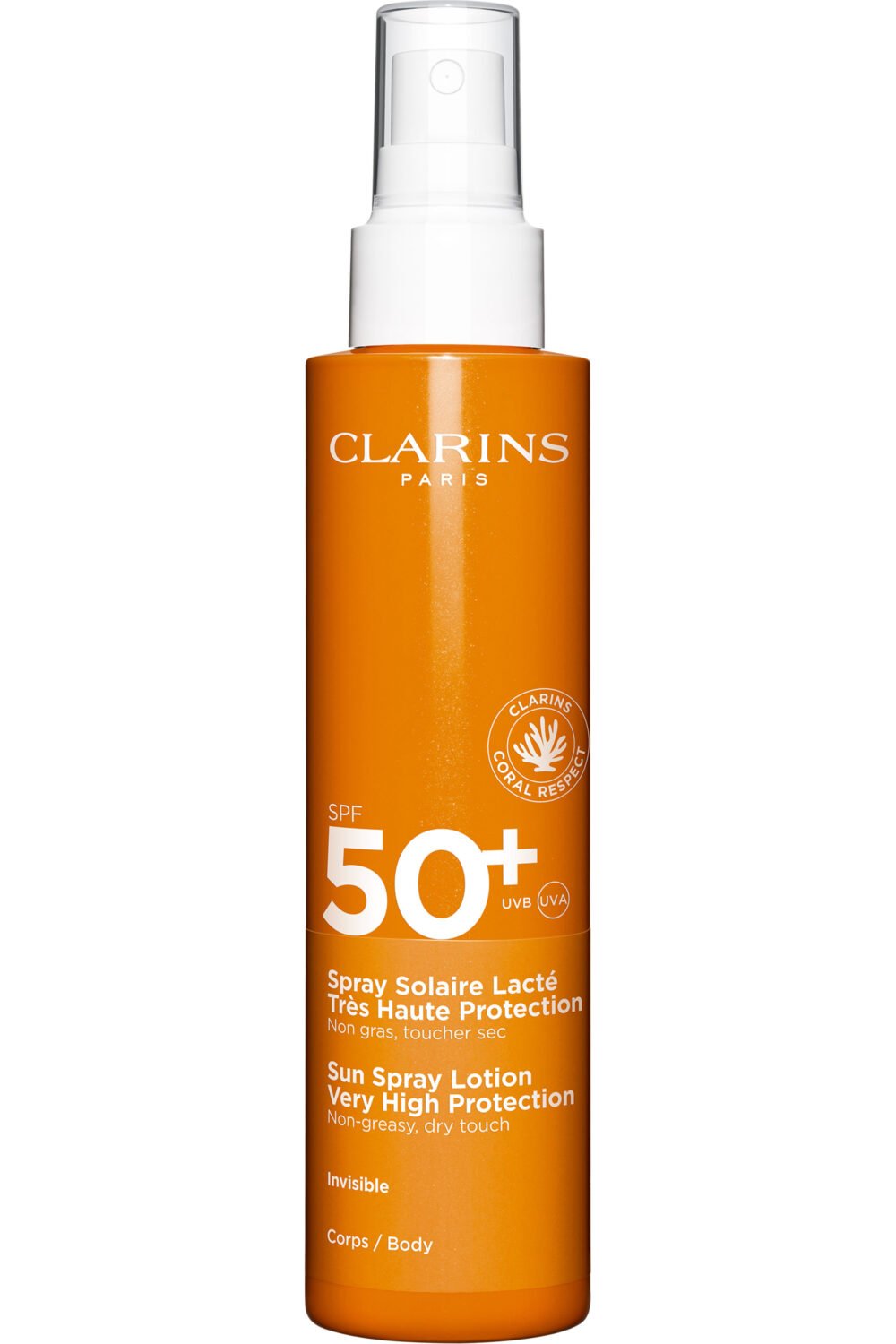 Spray solaire lacté corps SPF50+