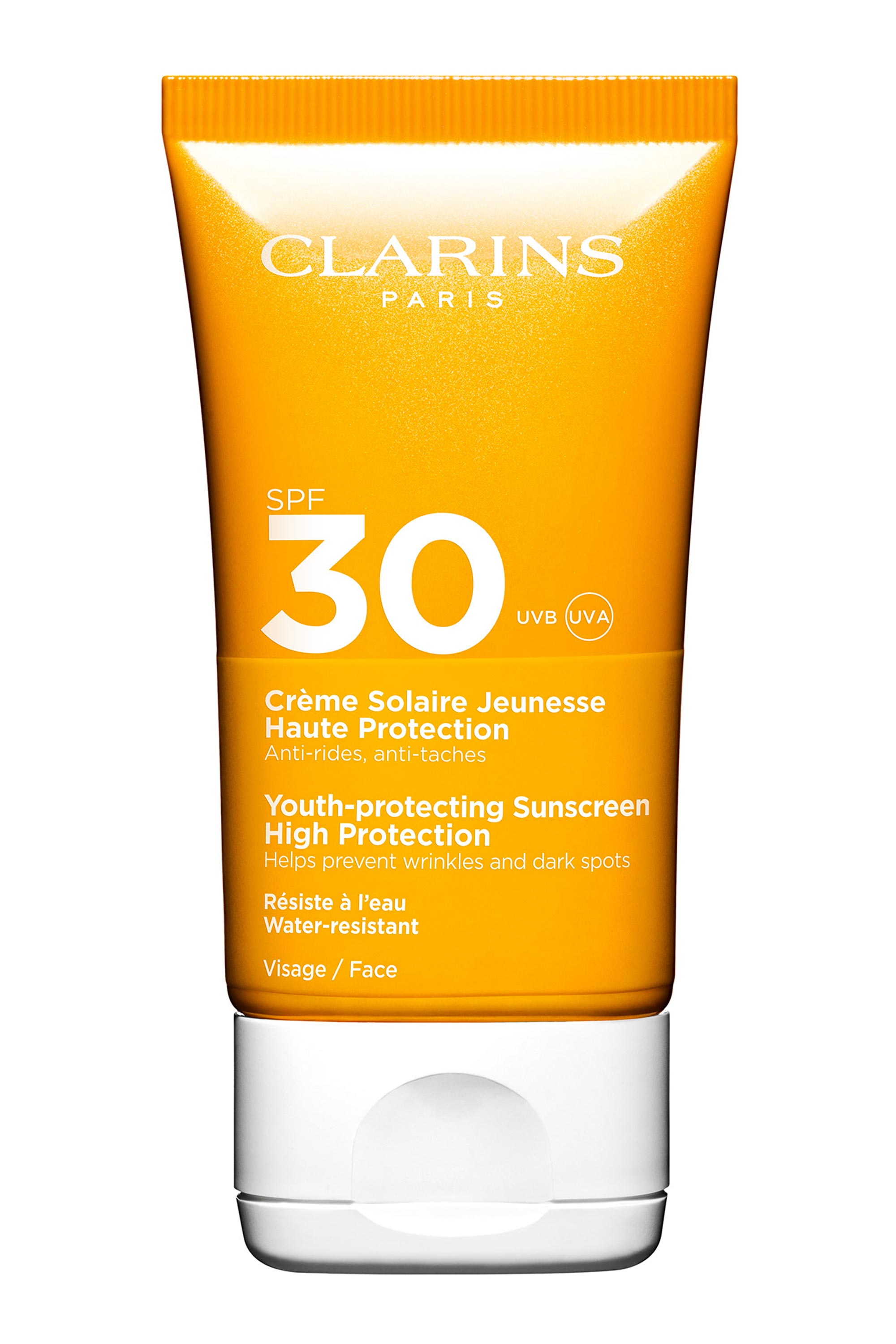 Crème solaire jeunesse visage SPF30