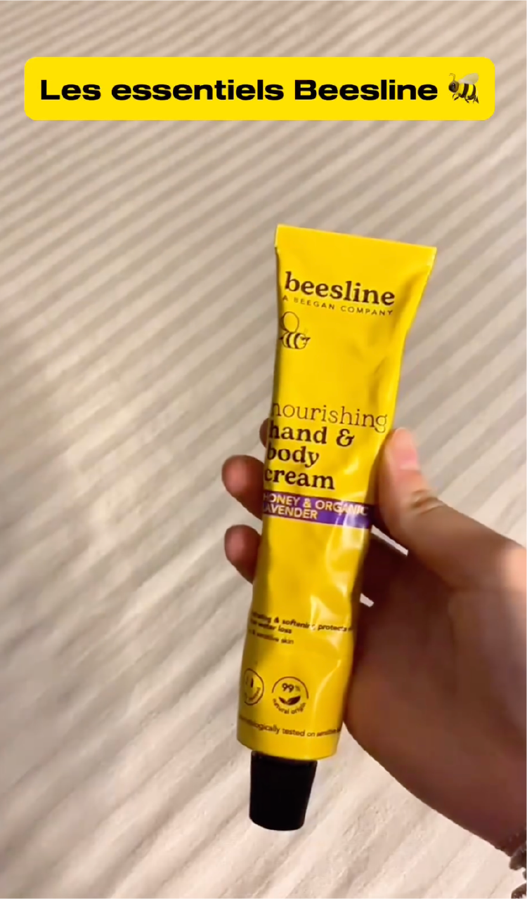 Crème nourrissante mains et corps miel et lavande bio