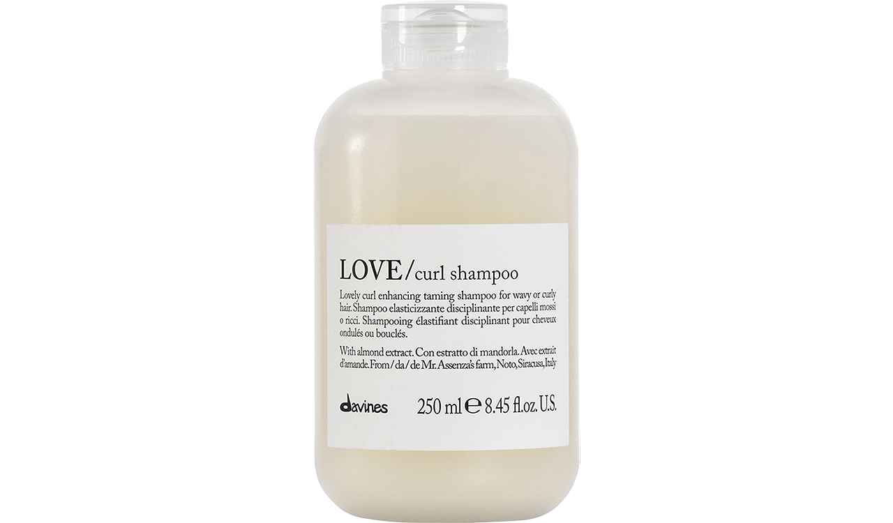 Shampoing disciplinant rechargeable pour cheveux ondulés et bouclés Love Curl
