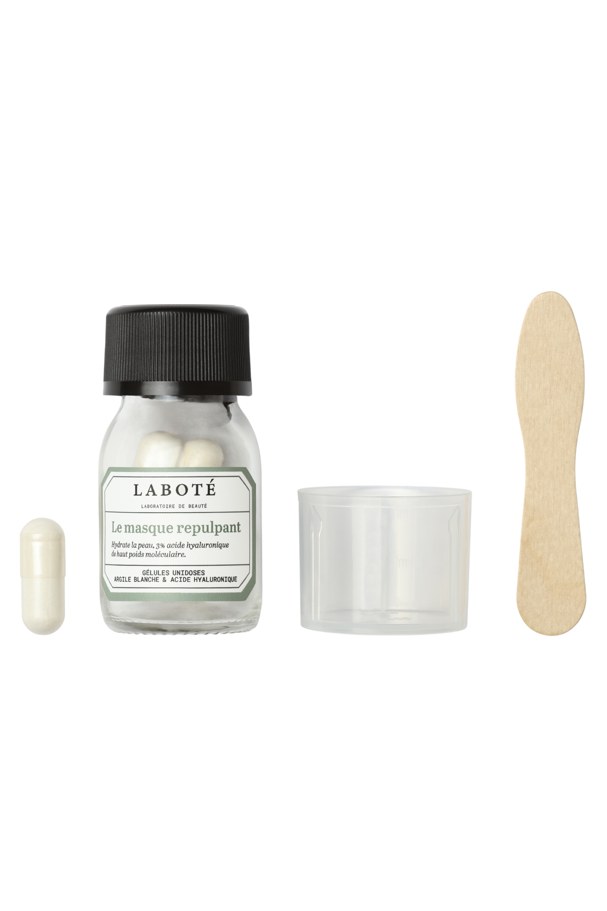 Masque repulpant à l’acide hyaluronique en gélule