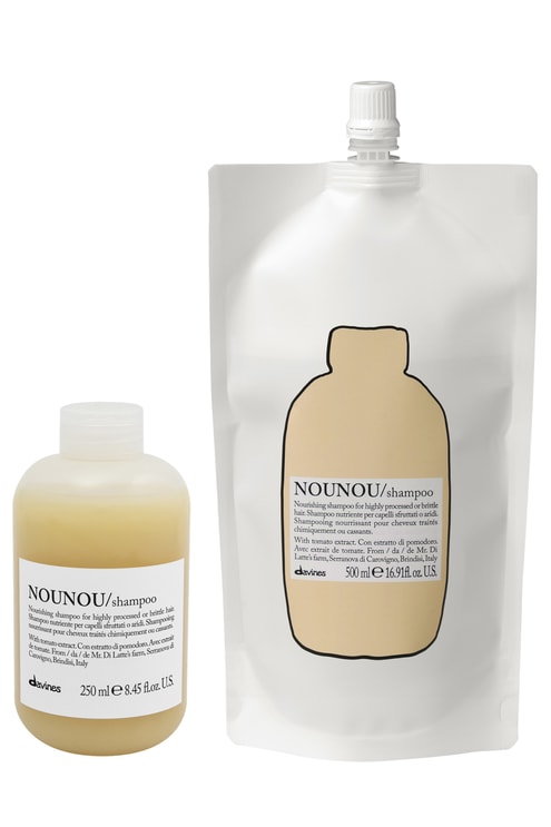 Shampooing nourrissant rechargeable pour cheveux abimés Nounou