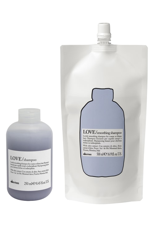 Shampoing rechargeable pour cheveux indisciplinés Love Smooth