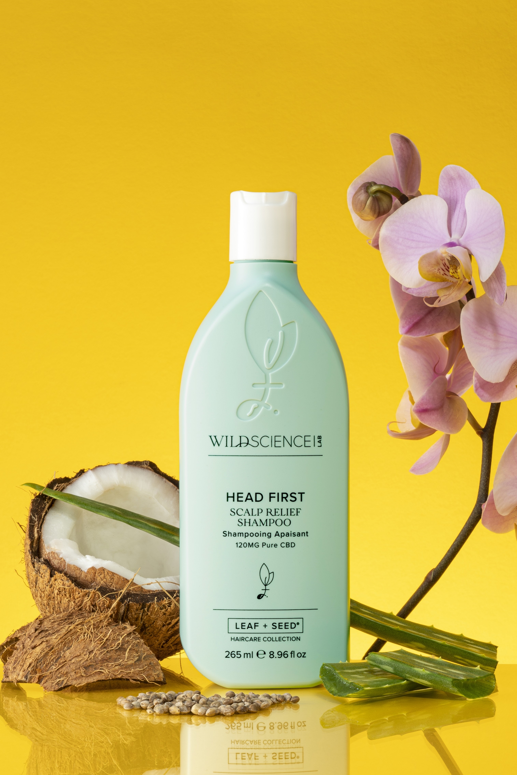 Shampoing apaisant pour le cuir chevelu Head first