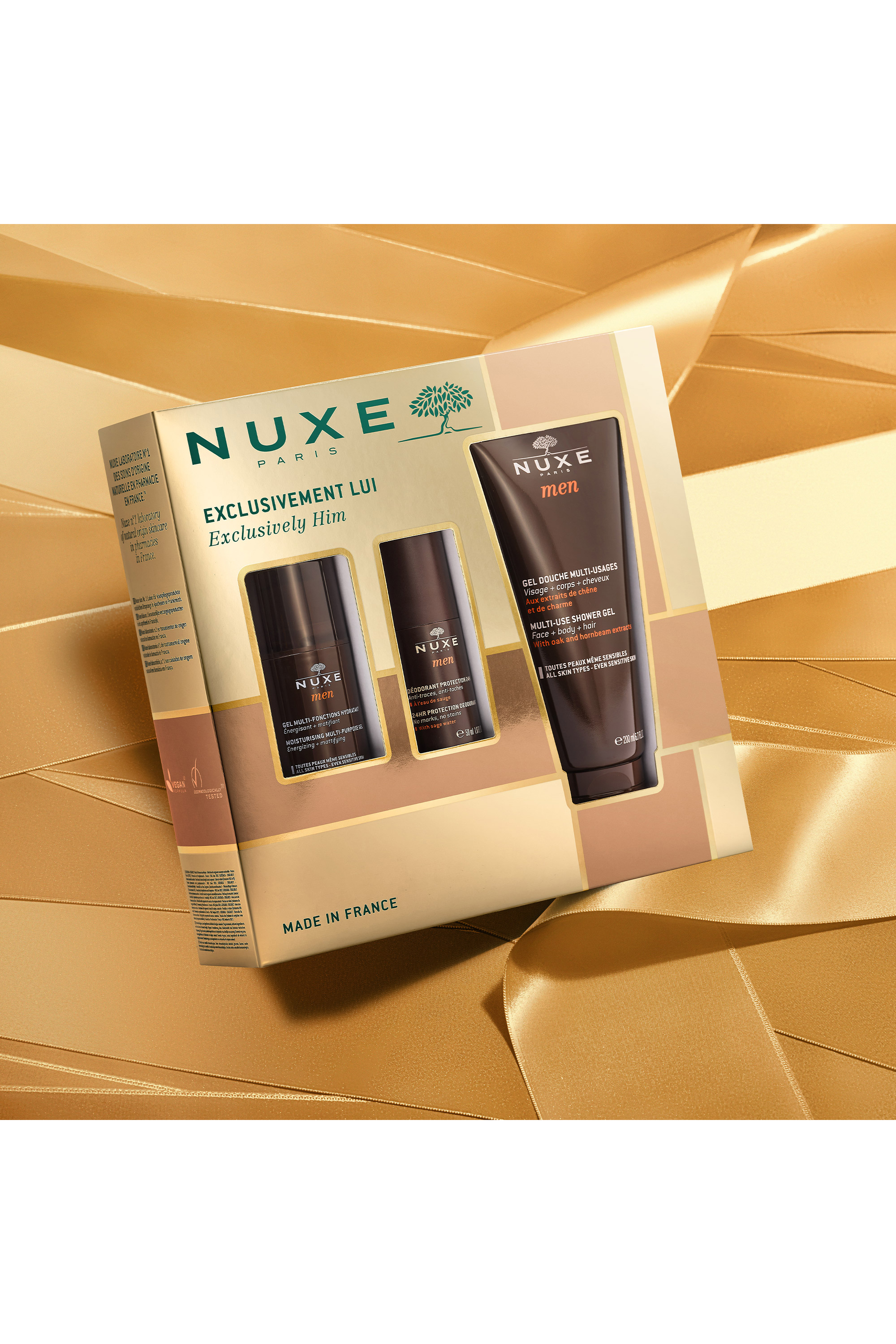 Coffret Noël pour homme Nuxe men
