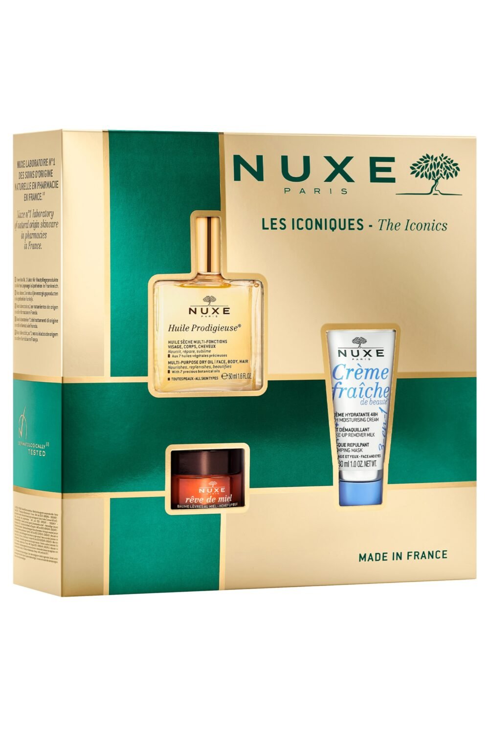 Coffret Noël Les Iconiques avec l'huile prodigieuse 50ml