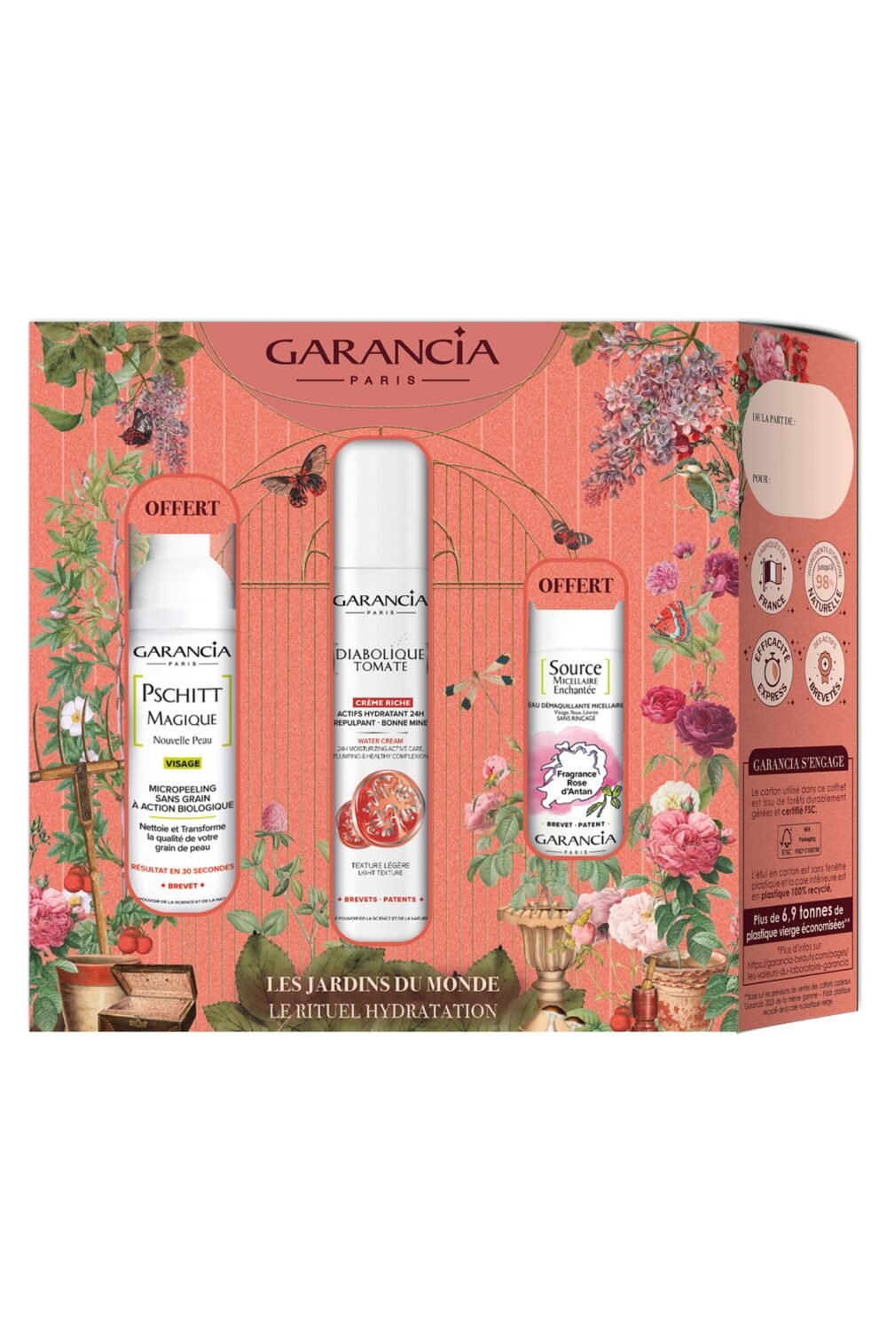 Coffret hydratation diabolique tomate + 2 minis soins offerts