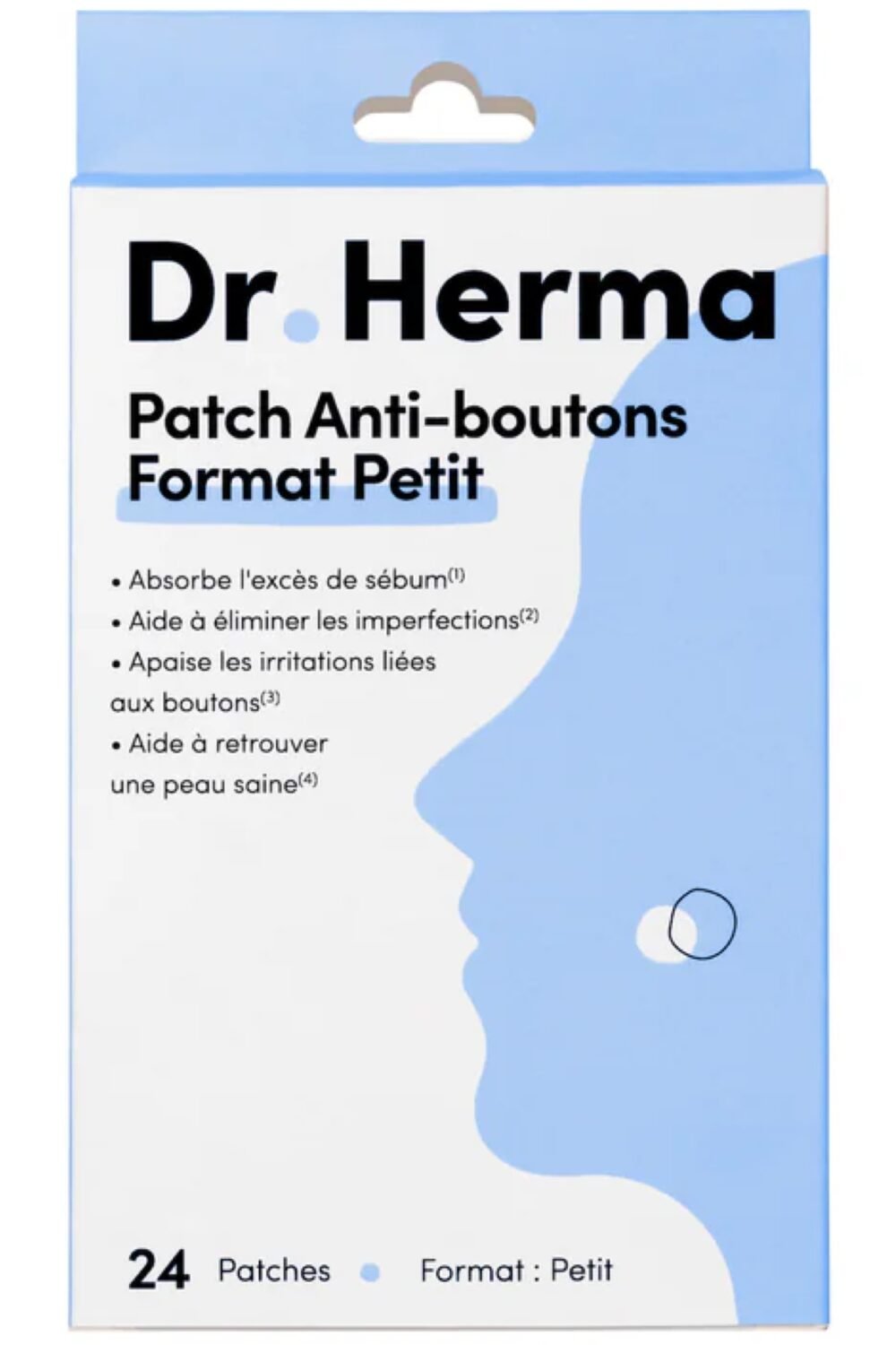Patch anti-boutons format petit - 24 patchs