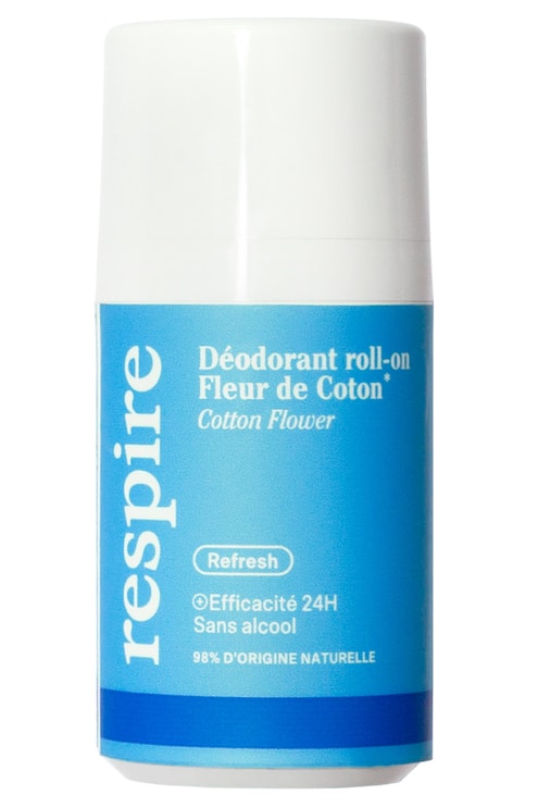Déodorant roll-on Fleur de coton rechargeable