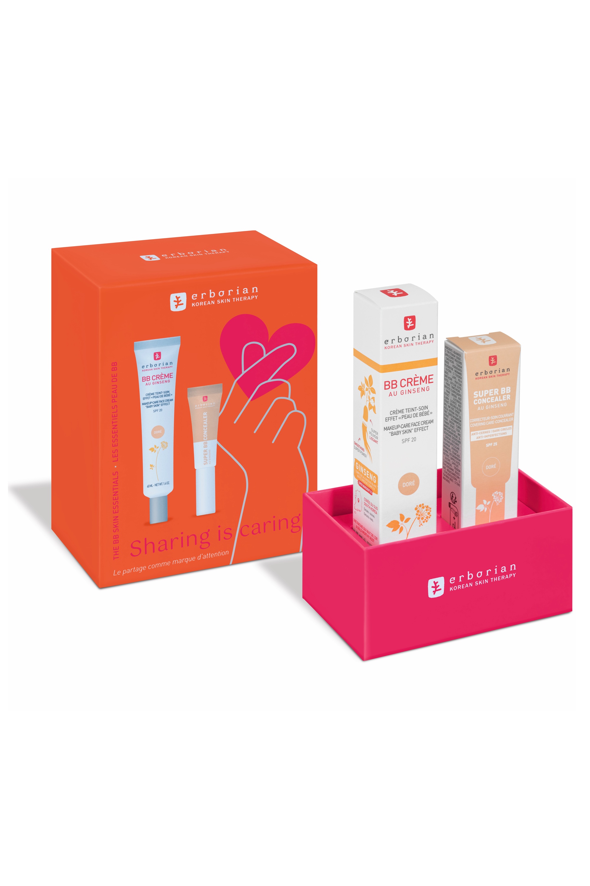Coffret BB crème & super BB concealer doré