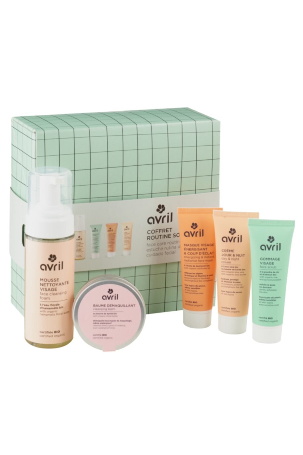 Coffret routine soin visage