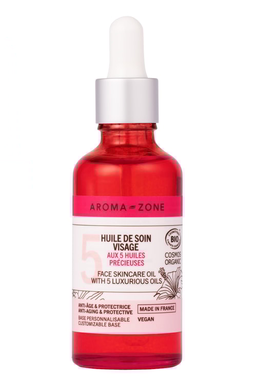 Huile visage anti-âge 5 huiles