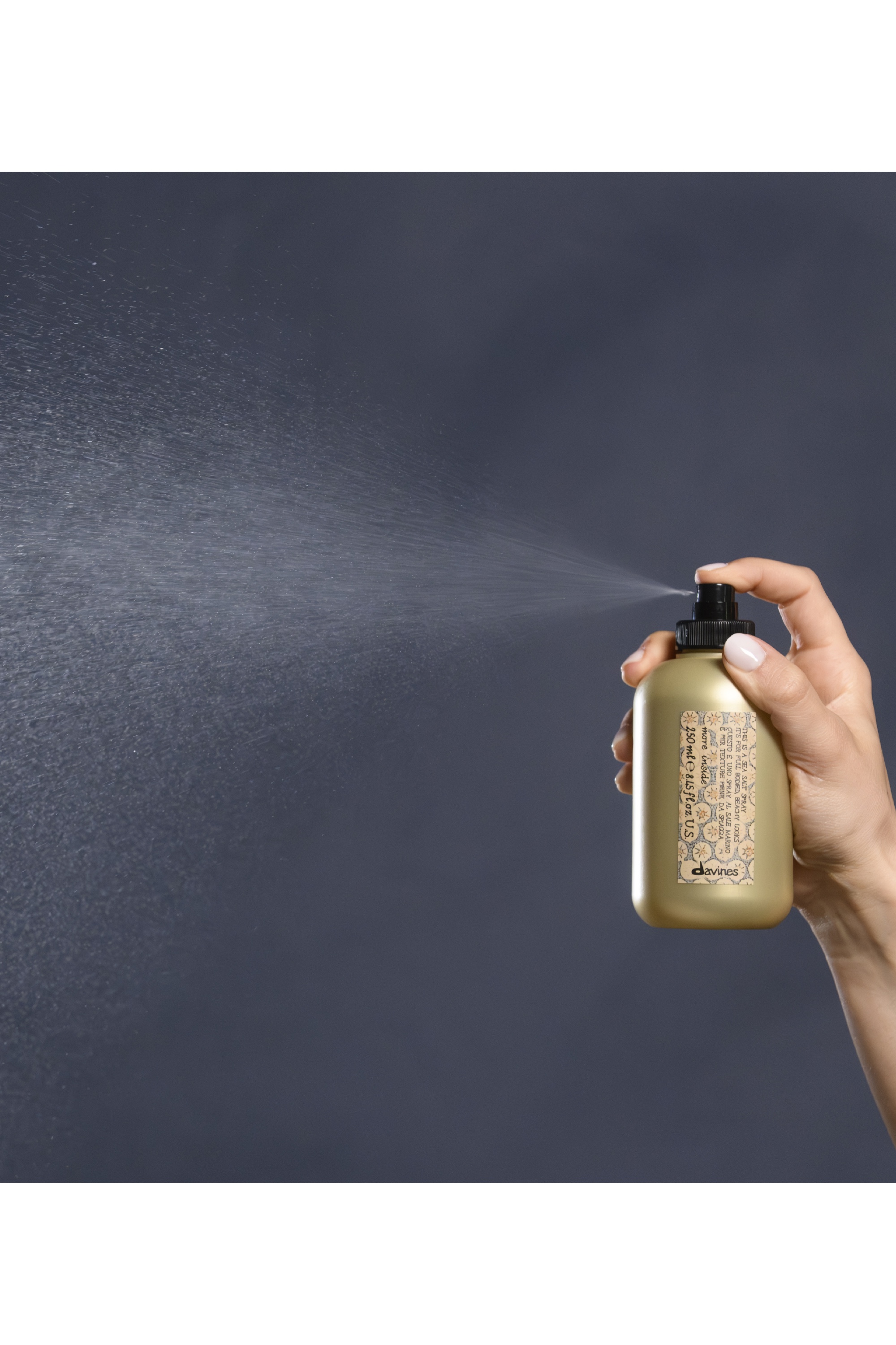 Spray volumisant au sel marin