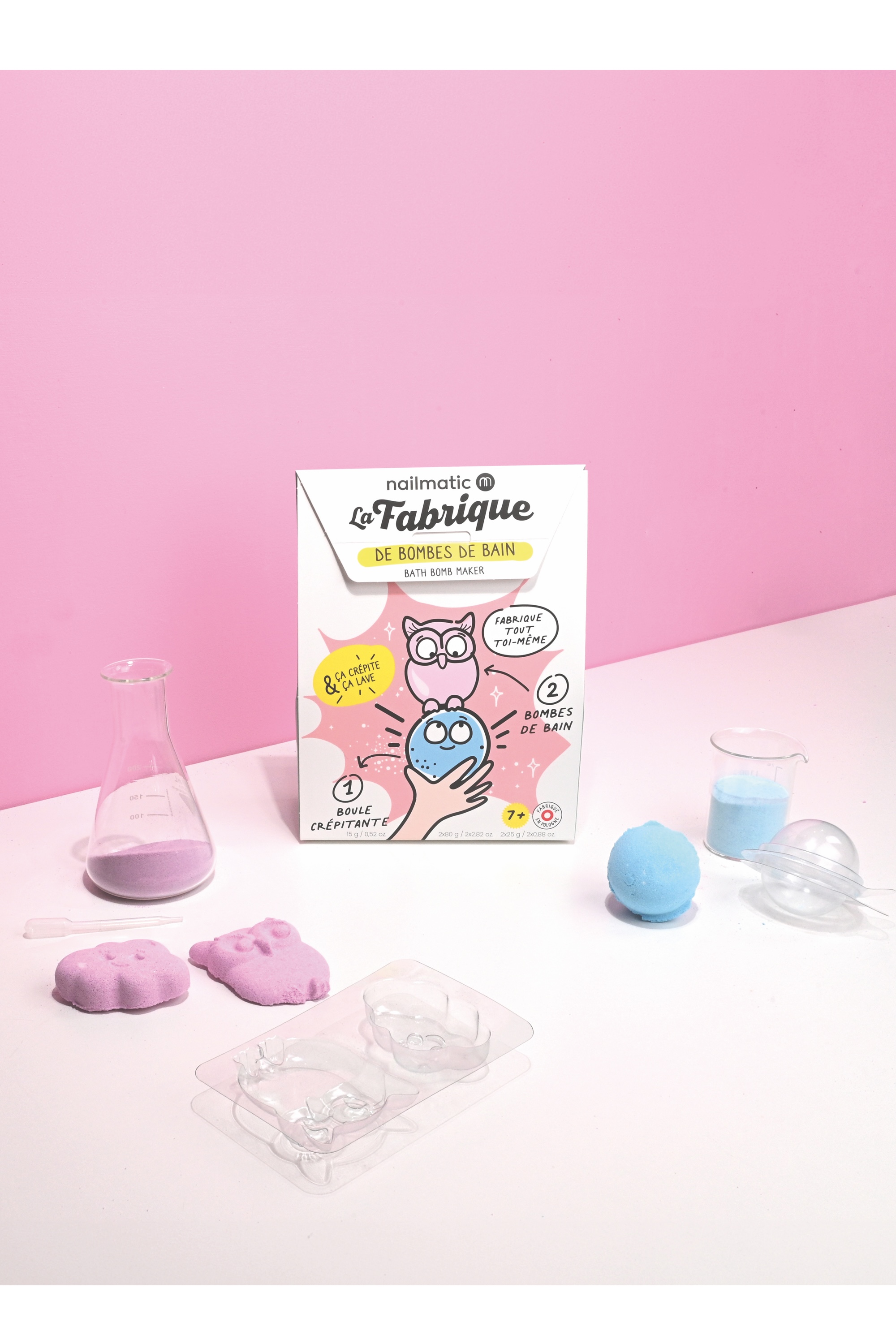 Kit Fabrique de bombes de bain enfant