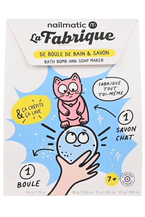 Kit Fabrique boule de bain et savon enfant