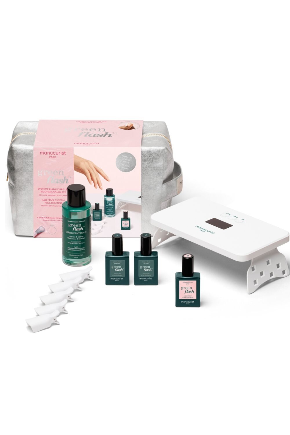 Trousse routine semi-permanent Green flash