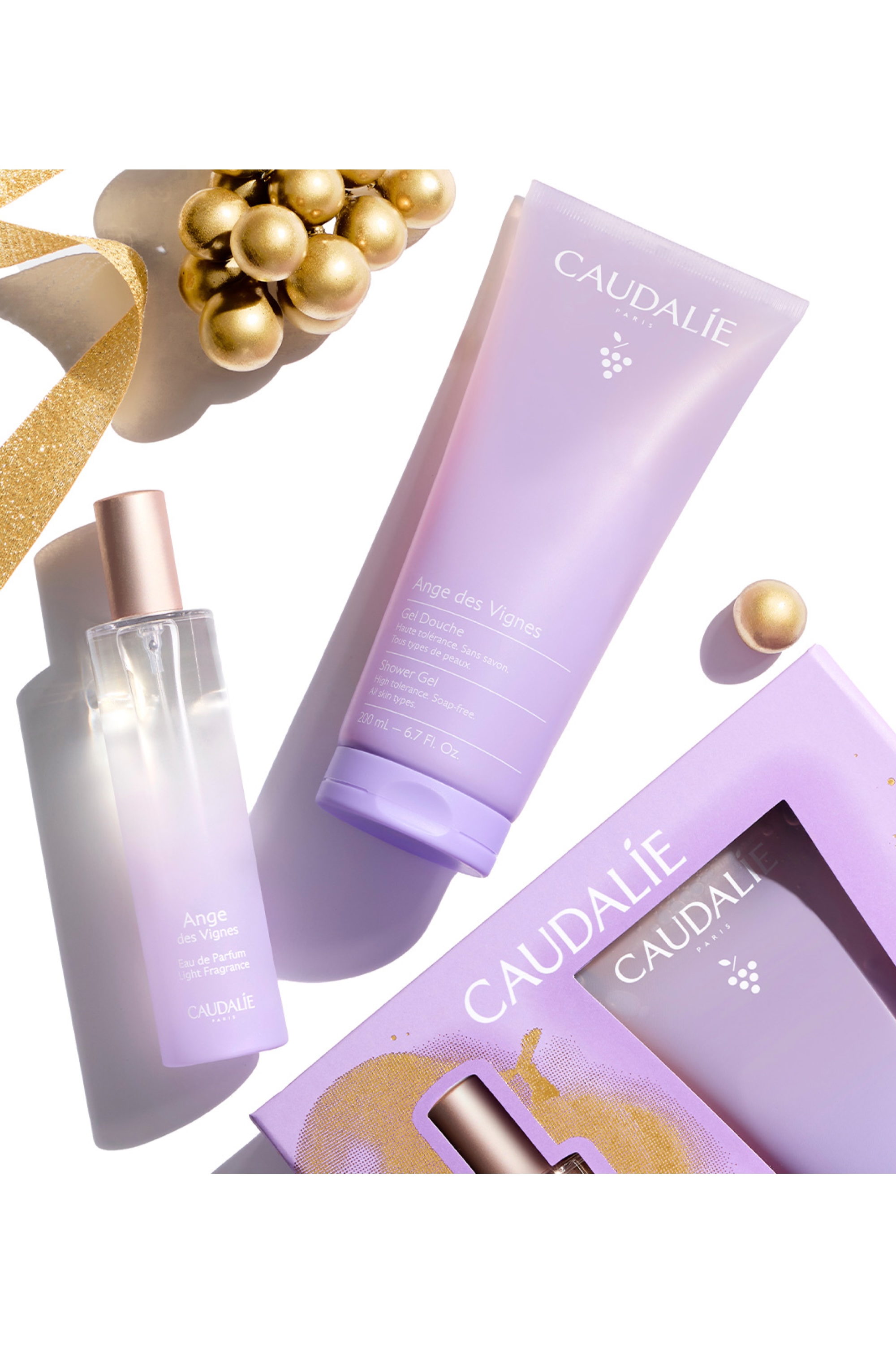 Coffret eau de parfum Ange des Vignes avec gel douche Ange des Vignes offert