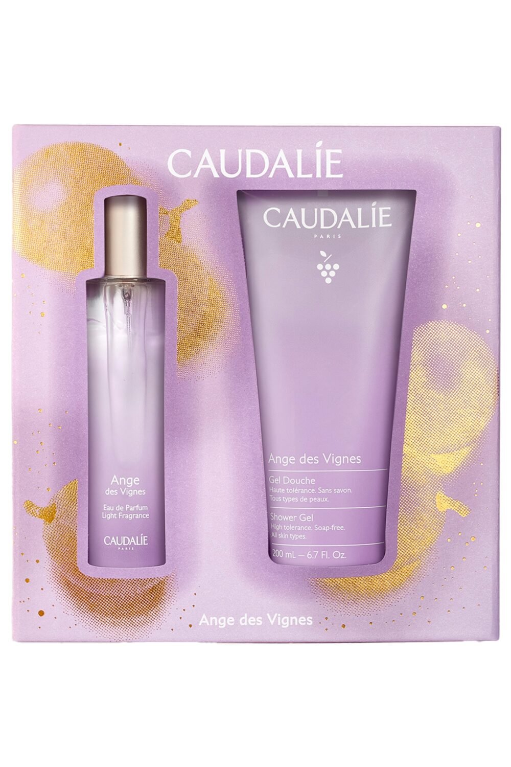 Coffret eau de parfum Ange des Vignes avec gel douche Ange des Vignes offert