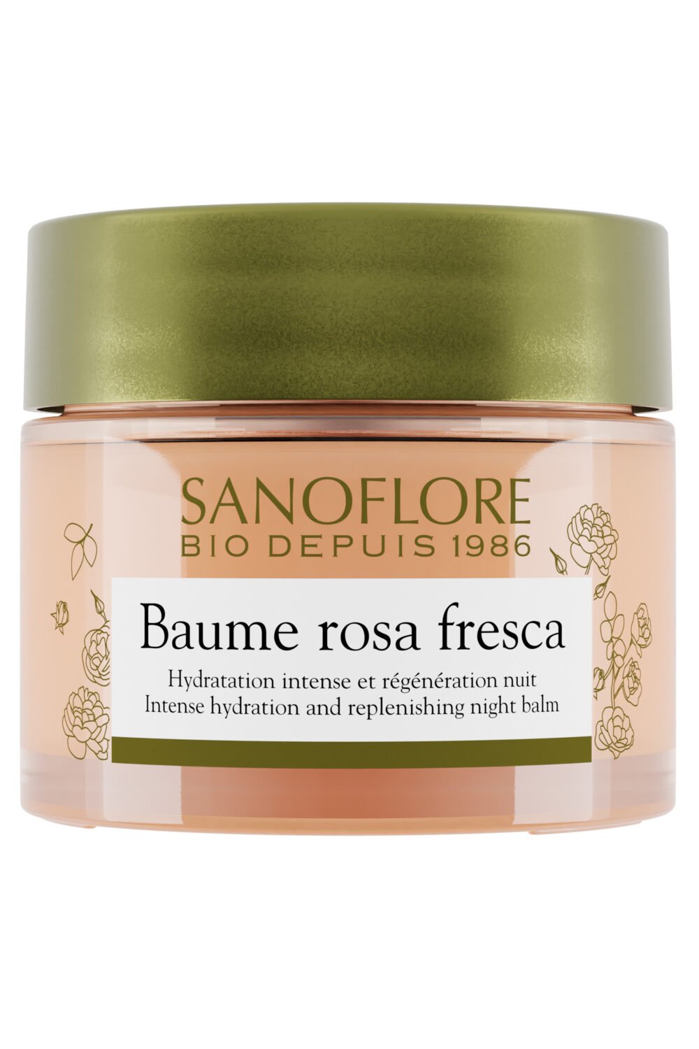 Baume hydratant 3-en 1 peaux sèches Rosa Fresca