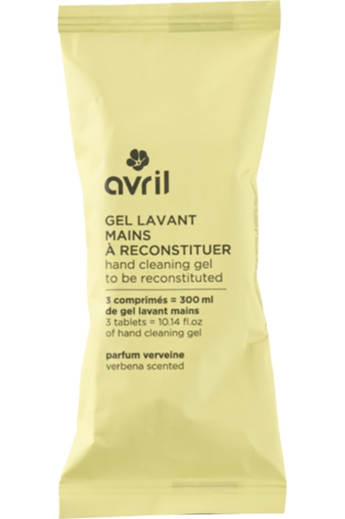 Gel lavant mains rechargeable à reconstituer