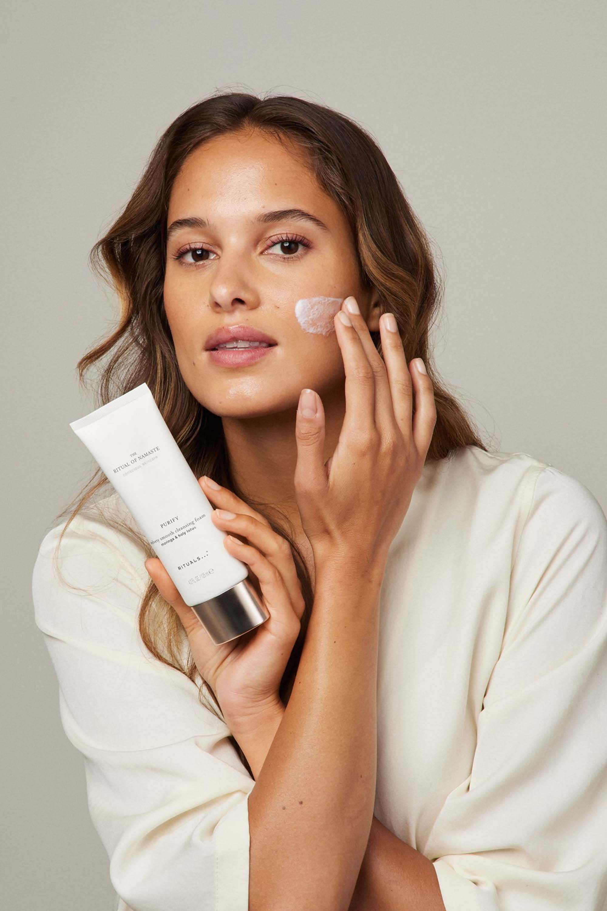 Mousse nettoyante visage The ritual of Namaste