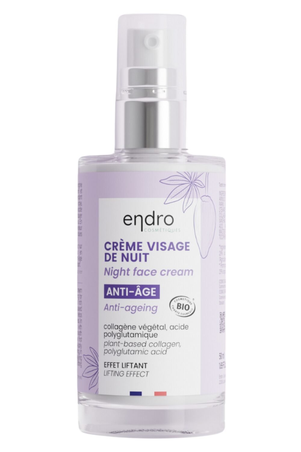 Crème visage de nuit collagène