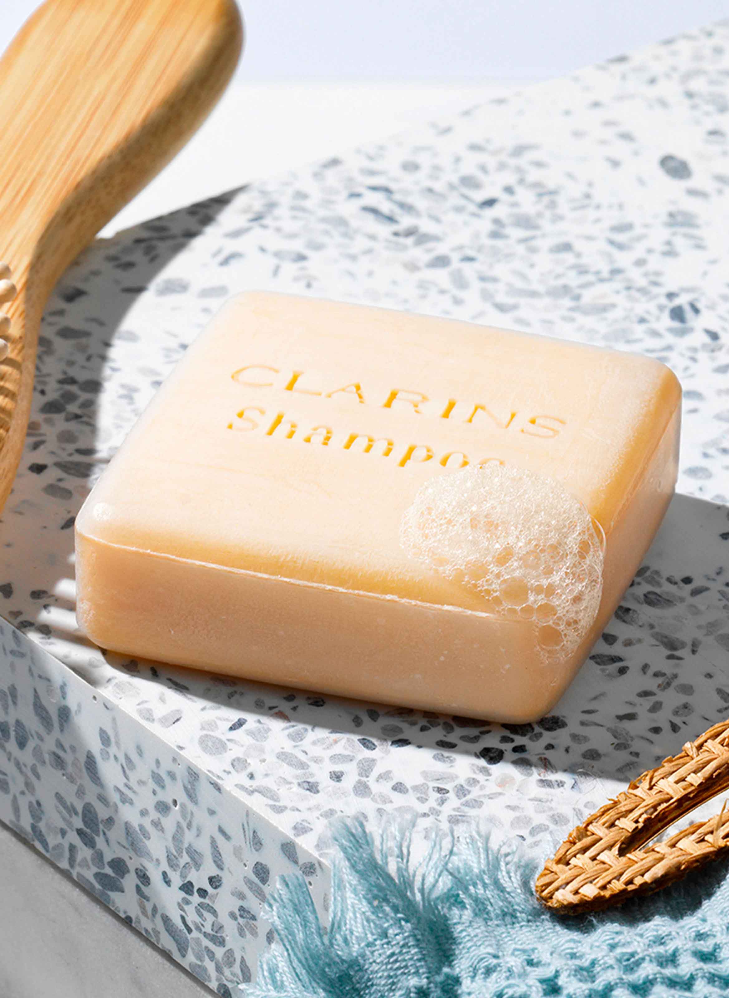 Shampooing solide nourrissant