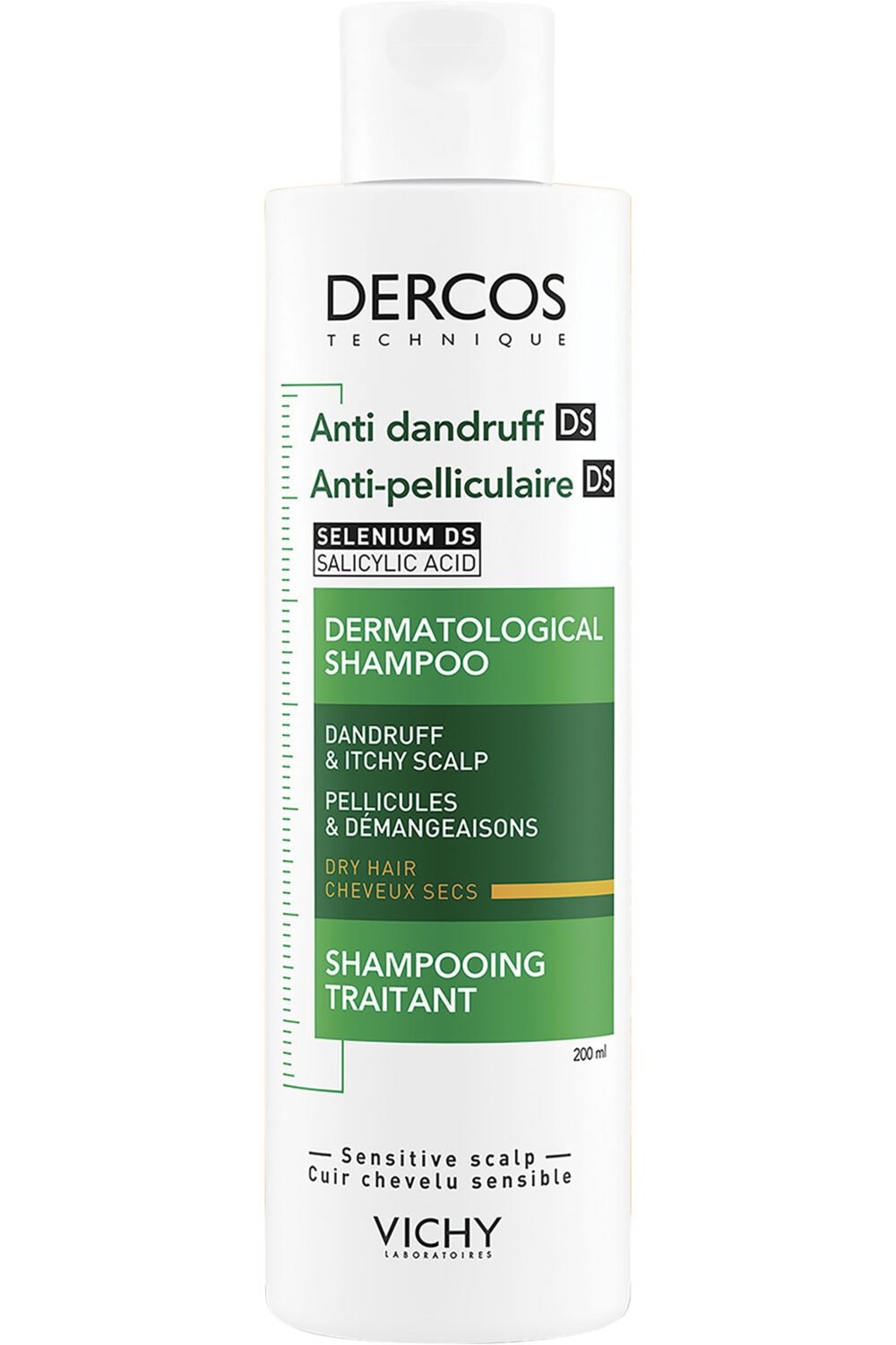 Shampoing traitant pellicules &amp; démangeaisons cheveux secs