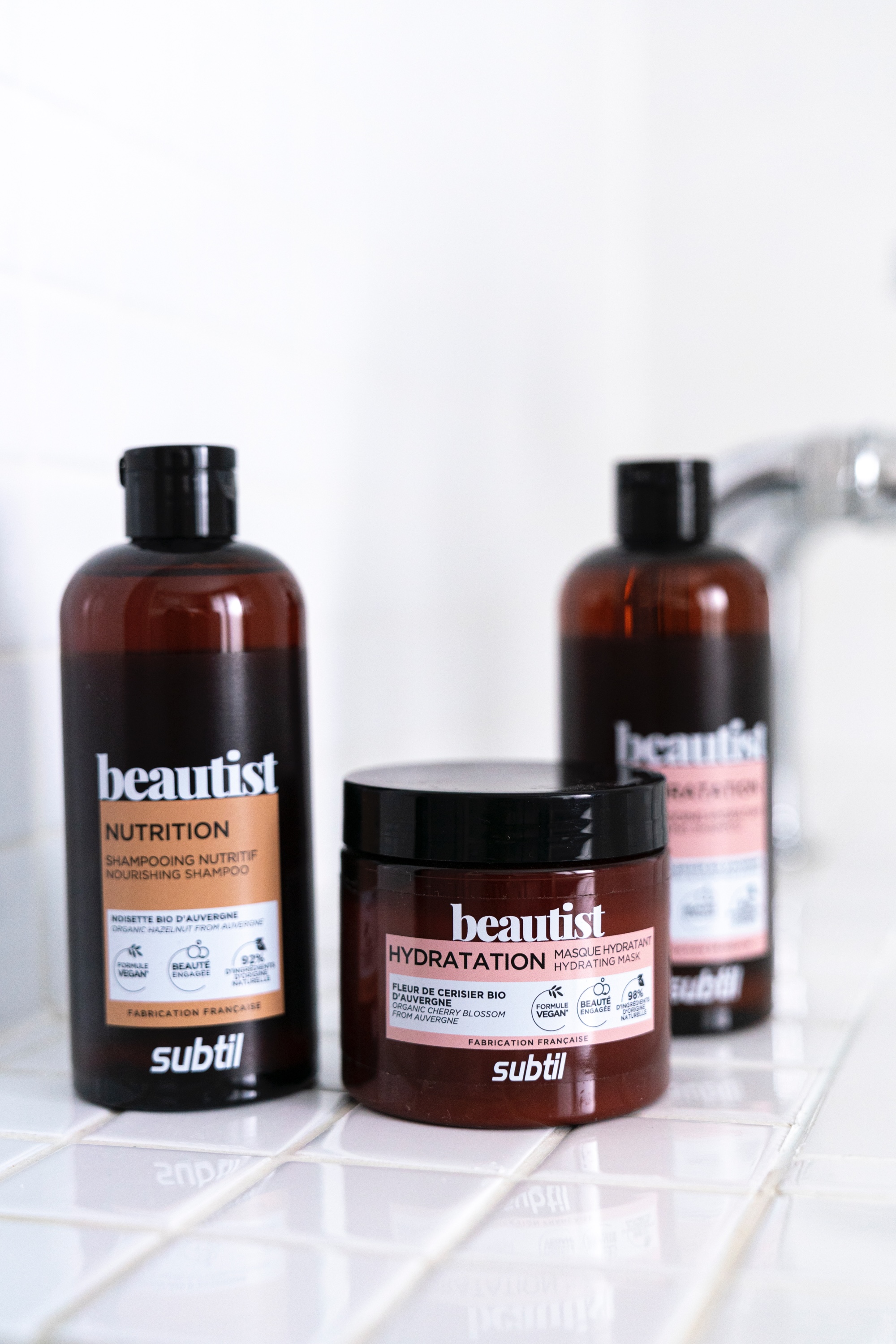 Shampoing hydratant cheveux secs Beautist