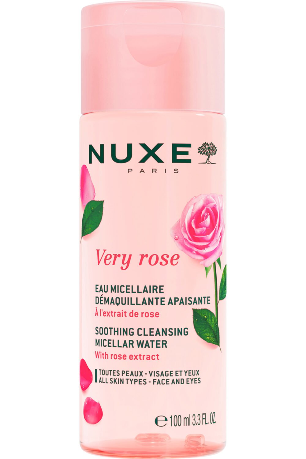Eau micellaire apaisante 3-en-1 Very Rose - 100ml