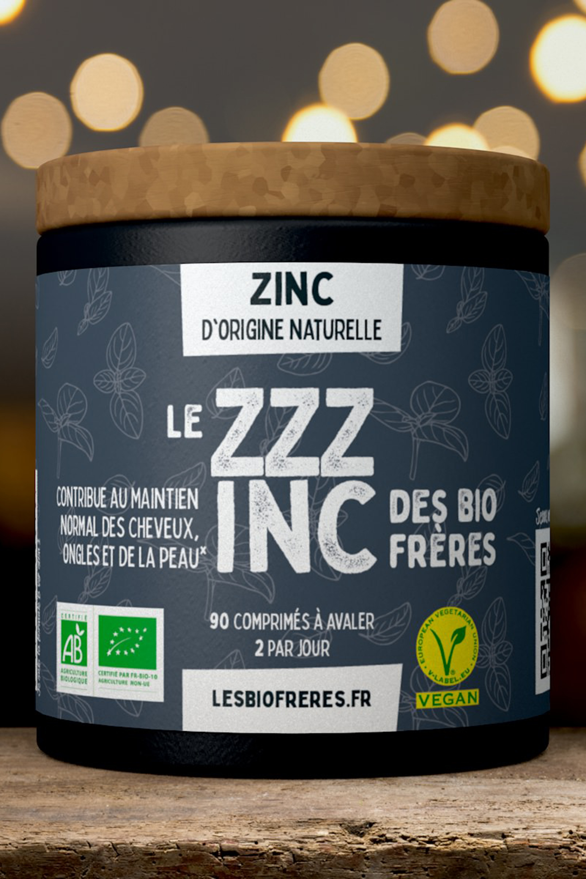 Complément alimentaire zinc doux végétal