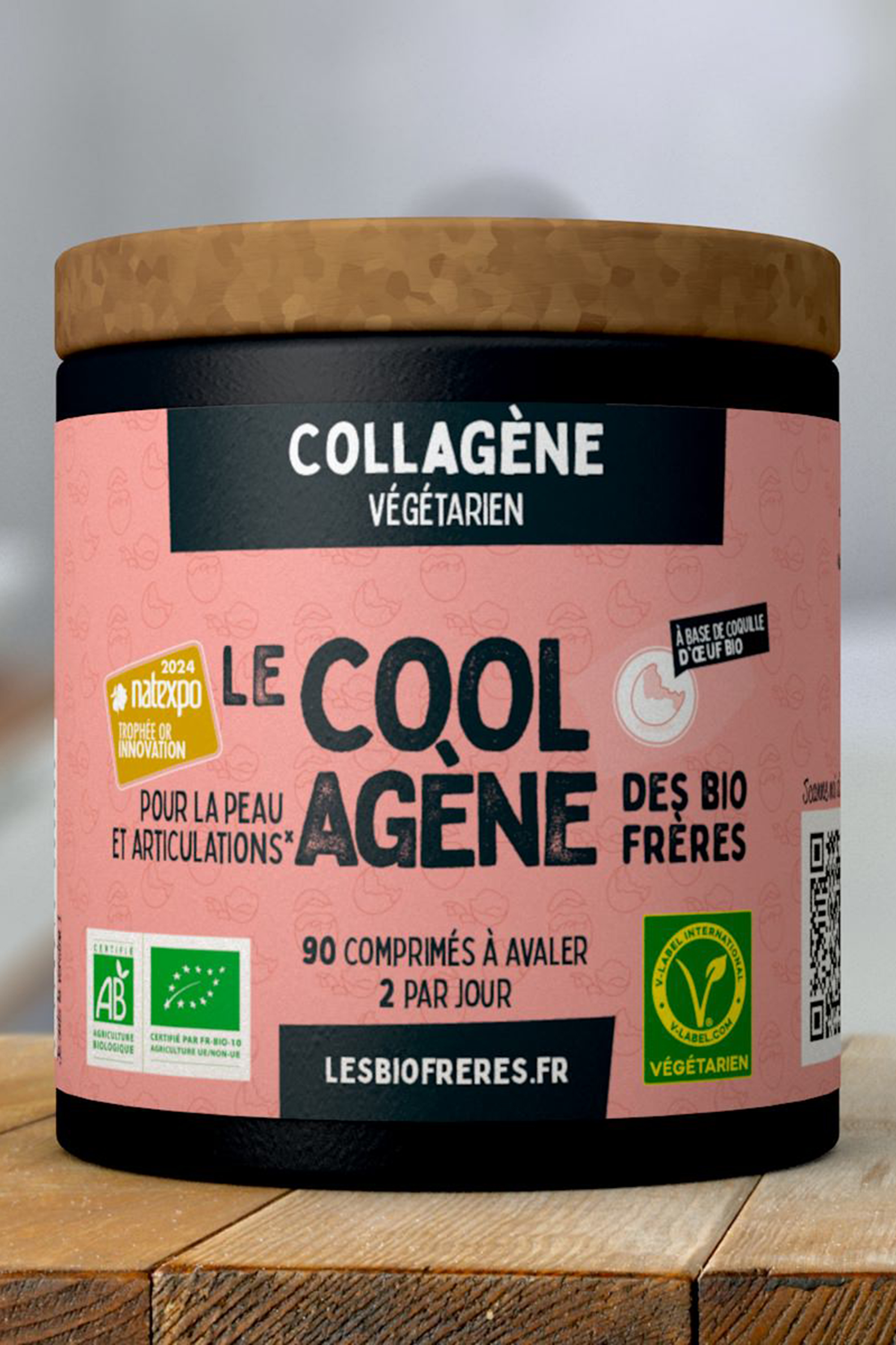 Complément alimentaire collagène végétarien