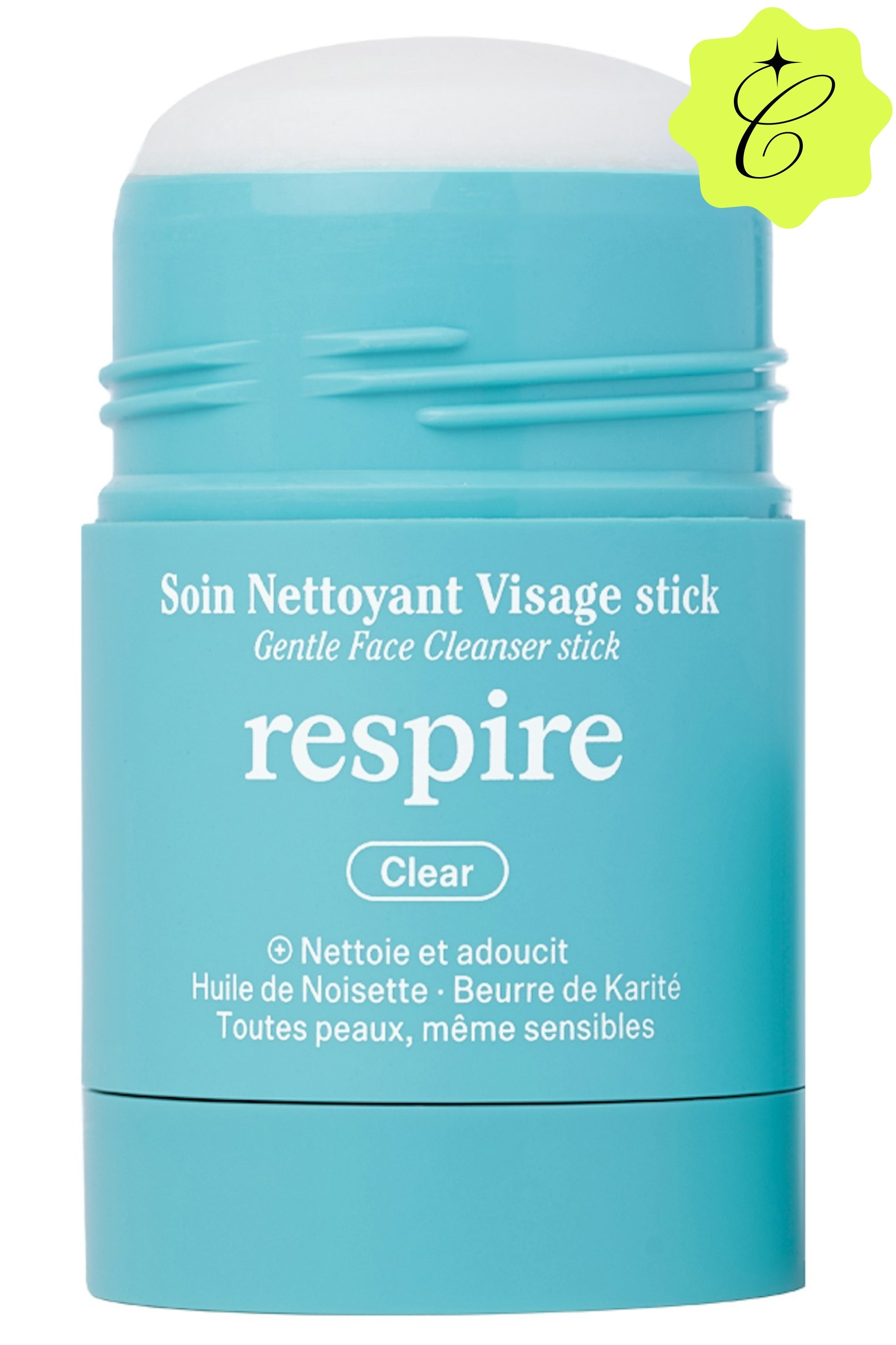Stick nettoyant visage