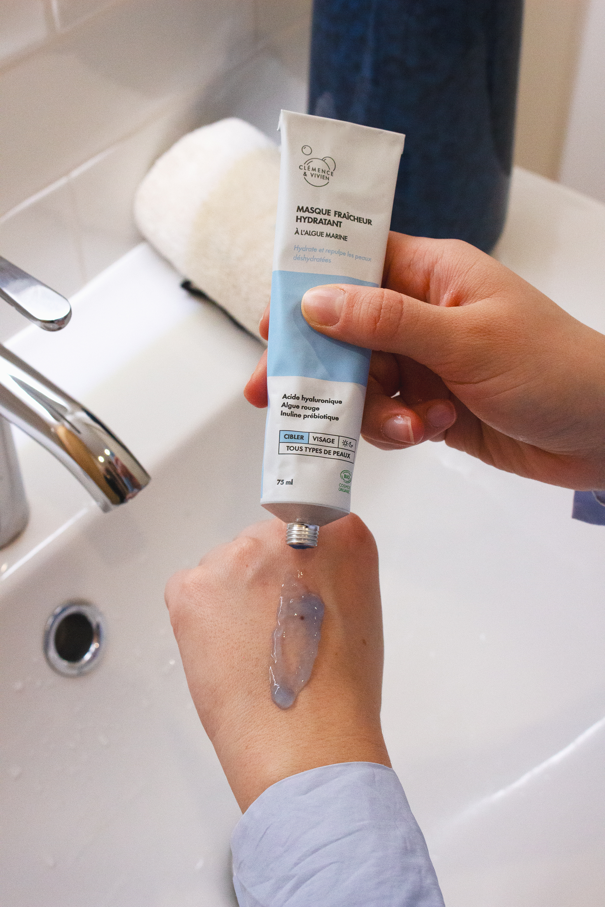 Masque fraîcheur hydratant