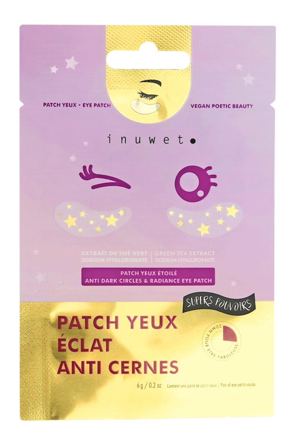 Patch yeux anti-cernes &amp; éclat