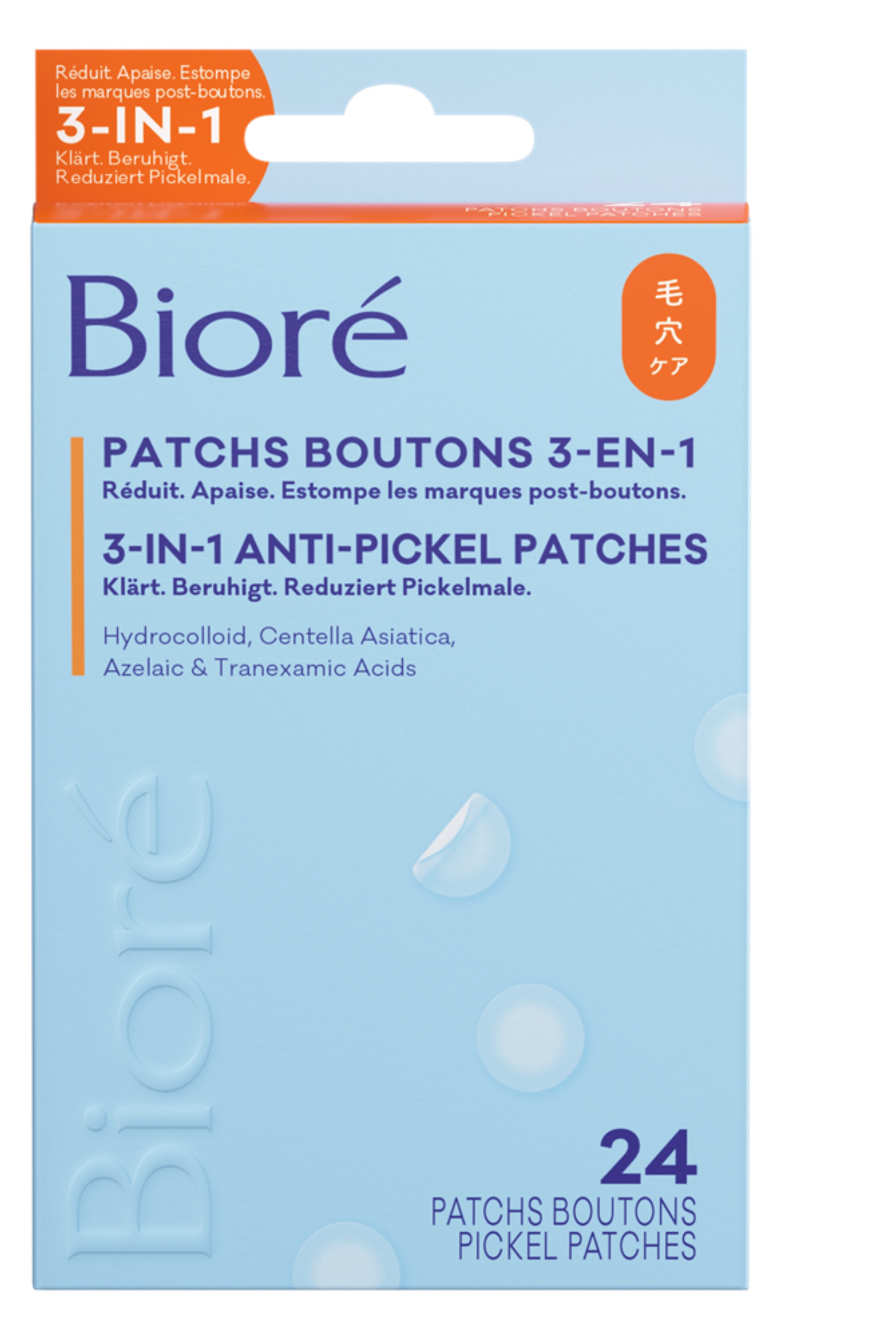 Patch anti-boutons 3 en 1